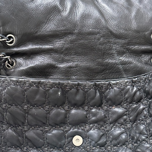 Chanel Quilted Soft lamb skin Stretch Flap with Silver Hardware - Picture 8 of 8